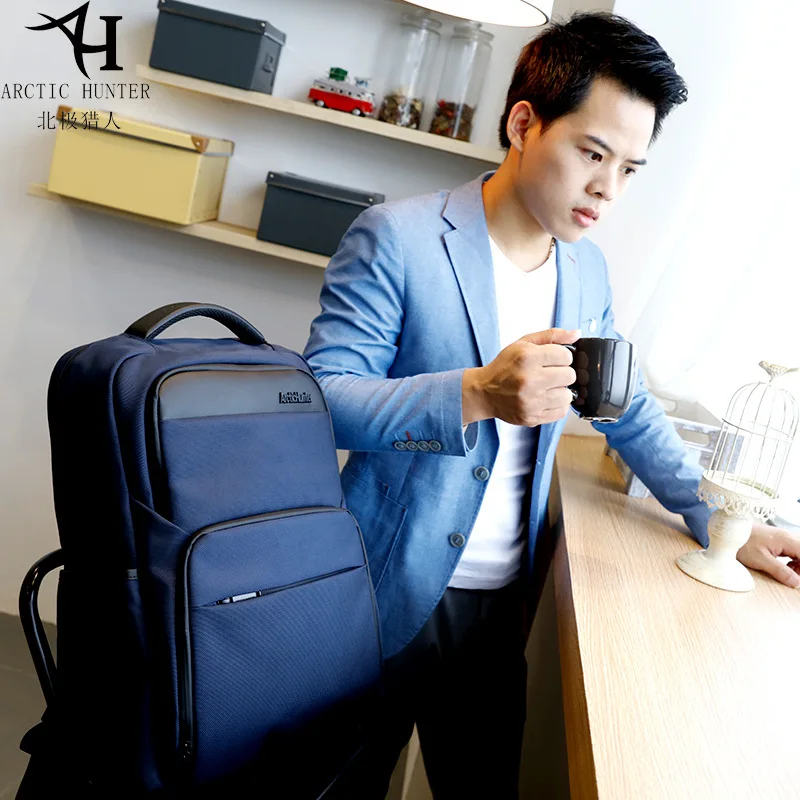 

Korean-style Men's Backpack Multi-functional College Student School Bag Tablet Laptop Computer Bag