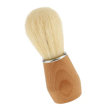 

Portable Men's Shaving Brush Nylon Hair Wood Handle Barber Tool