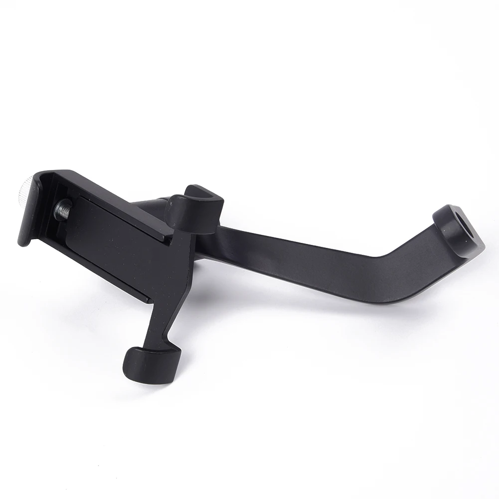 Держатель для мобильного телефона мотоцикла с алюминиевым зеркалом заднего вида для смартфона 16x6,5 см