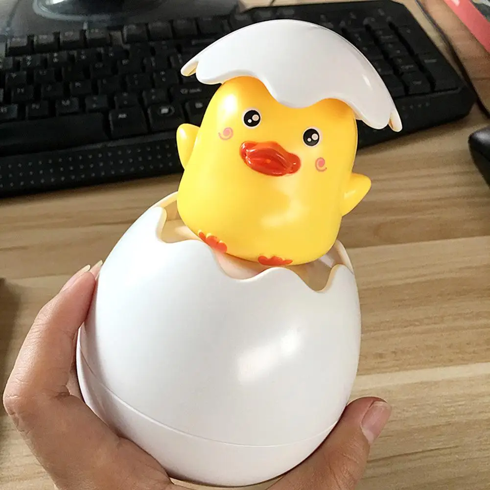 Игрушка для купания утка яйцо игрушки для душа Забавный пляж детские водные игрушки для ванной для Ребенка Рождественский подарок
