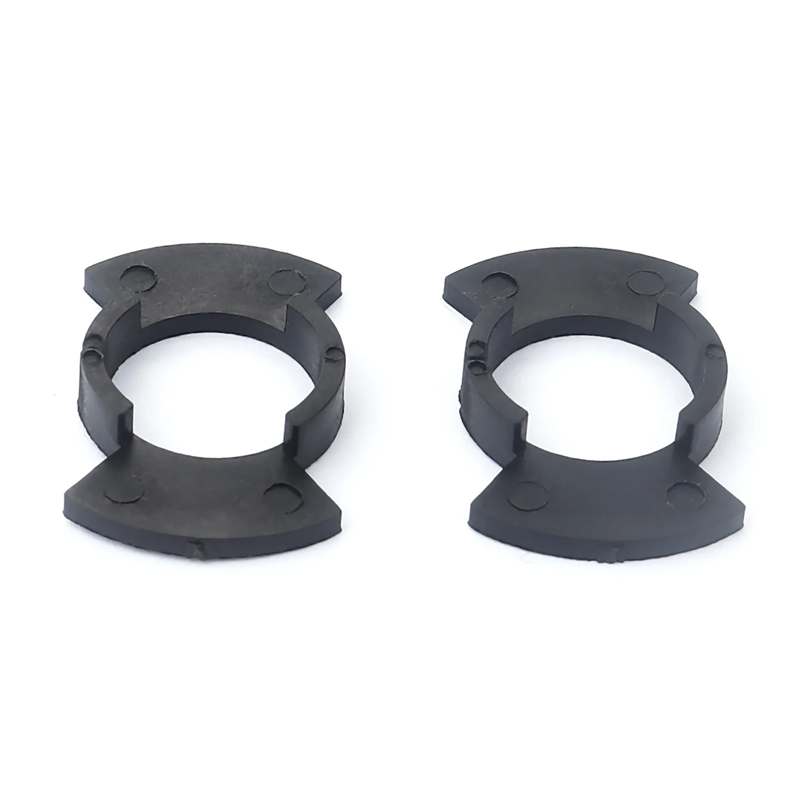 2Pcs H1 Car LED Headlight Bulb Base Adapter Holder For Honda Odyssey Accord Civic CRV Auto Lamp Headlamp Socket Retainer Clip headlight holder led lamp bulb base led headlight light holder led lamp bulb lamp holder light bulb socket socket connector plug adapter headlight spring clips