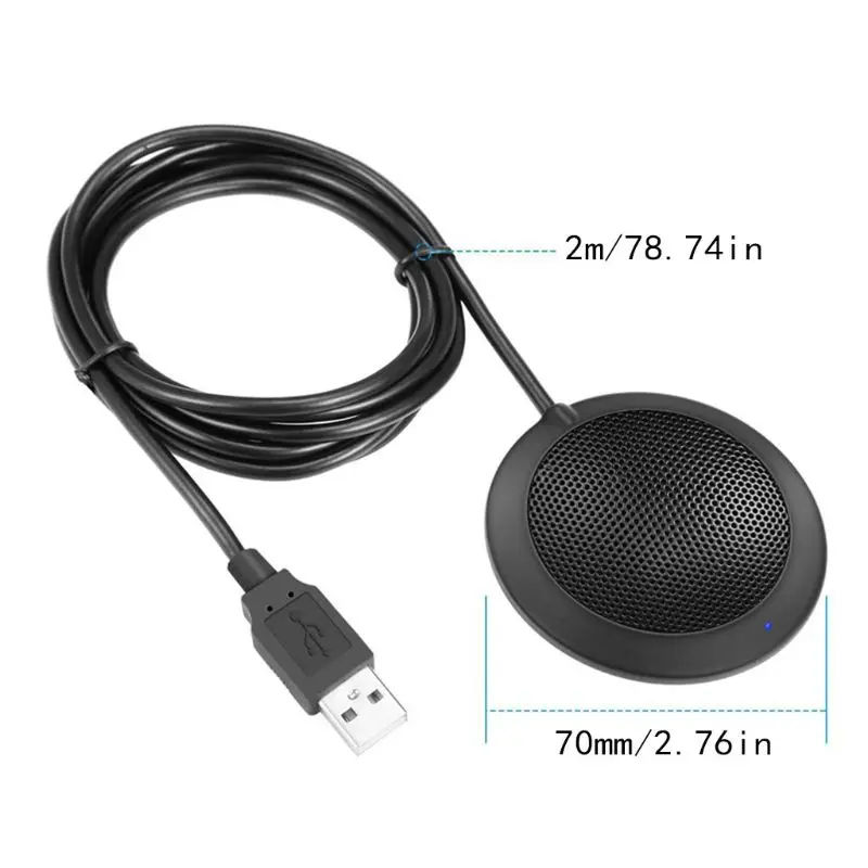 Usb-микрофон с бесплатным приводом для небольшой Конференц-игры, голосовой всенаправленный звукосниматель