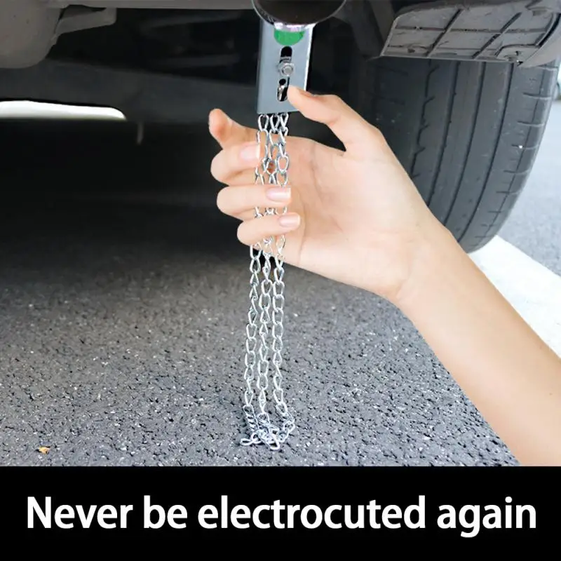 Car Universal Grounding Chain Anti-static Strip Ground Electrostatic Avoid Belt Metal Auto Antistatic Wire Bar |