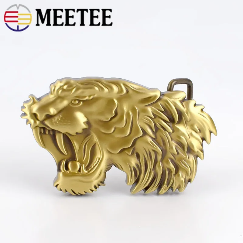 1 Adet Meetee Kaplan Kafas Kat Pirin Metal Kemer Tokas Erkekler 