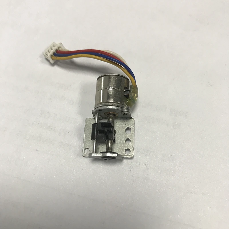 DC 5V Miniature10mm Stepper Motor 2 Phase 4 Wire with Screw Slider Small Slide 6mm Stroke | Обустройство дома