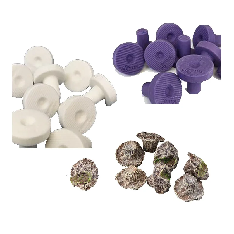 CERAMIC CORAL FRAG PLUGS 30 PACK TILES FOR SPS LPS | Дом и сад