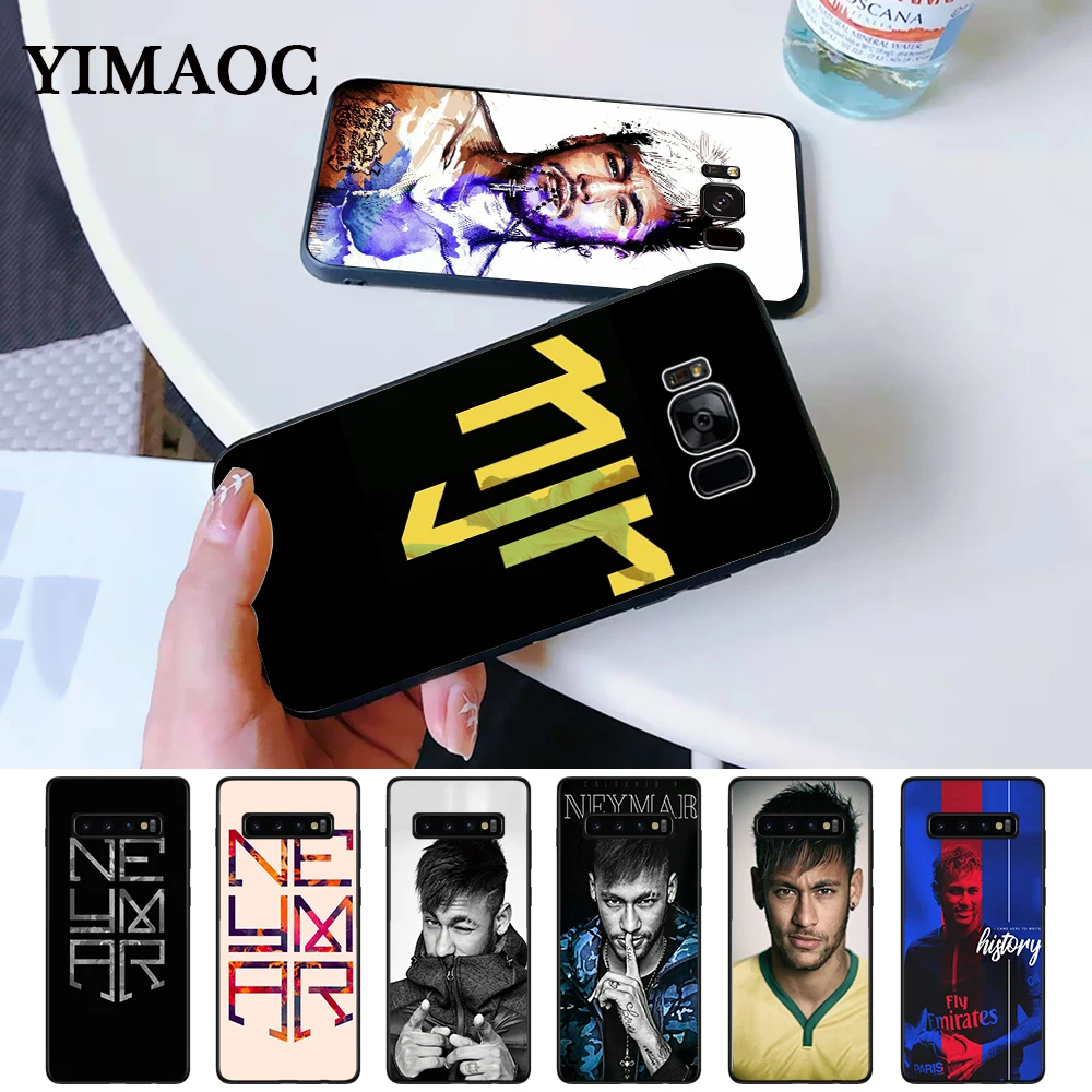 Brazil Neymar da Silva Santos Silicone Case for Samsung S6 Edge S7 S8 Plus S9 S10 S10e Note 8 9 10 M10 M20 M30 |