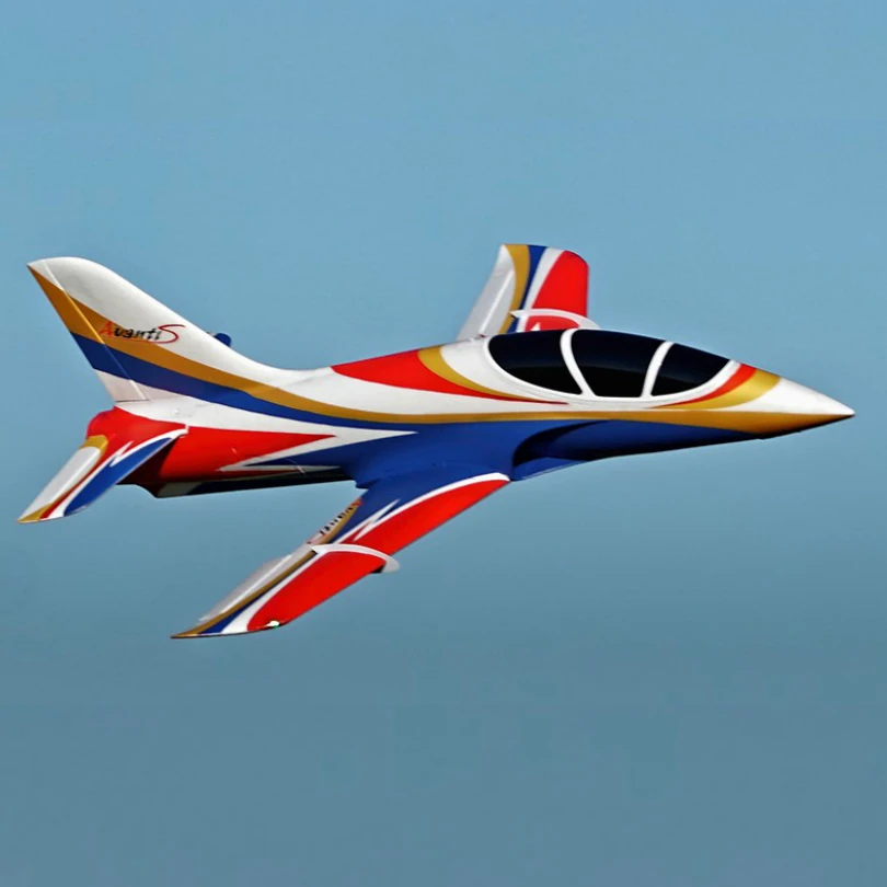 US $323.99 Fms 70mm Ducted Fan Edf Jet Avanti V3 High Speed Racing 6ch With Flaps Retracts Pnp Rc Airplane Sport Model Plane Aircraft Avion