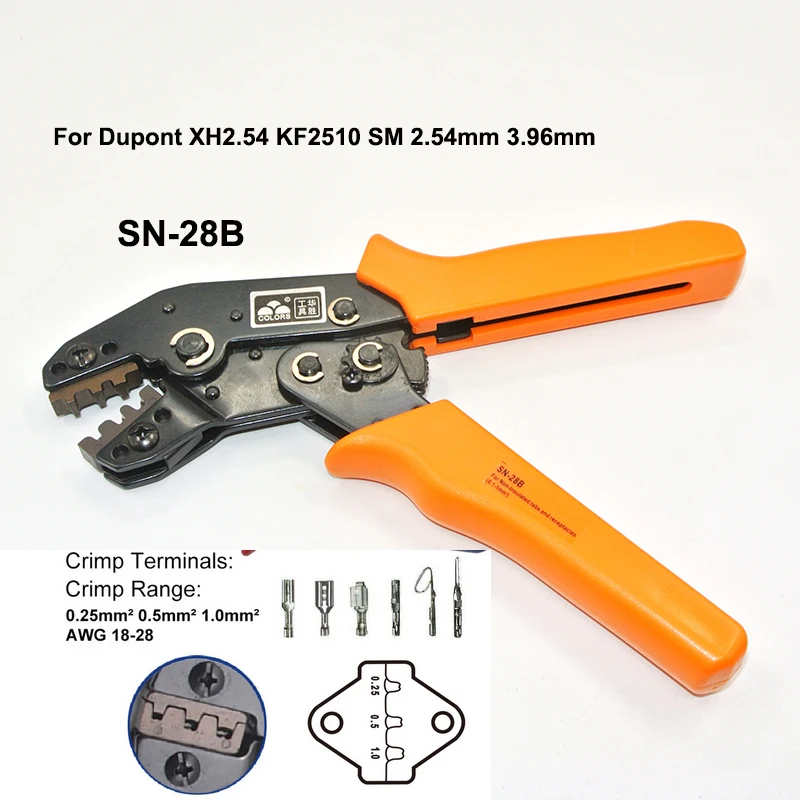 Terminal Crimping Tool SN01BM For Dupont PH2.0 Servo KF2510 AMG28-20 JST KK254 E - Foto 8