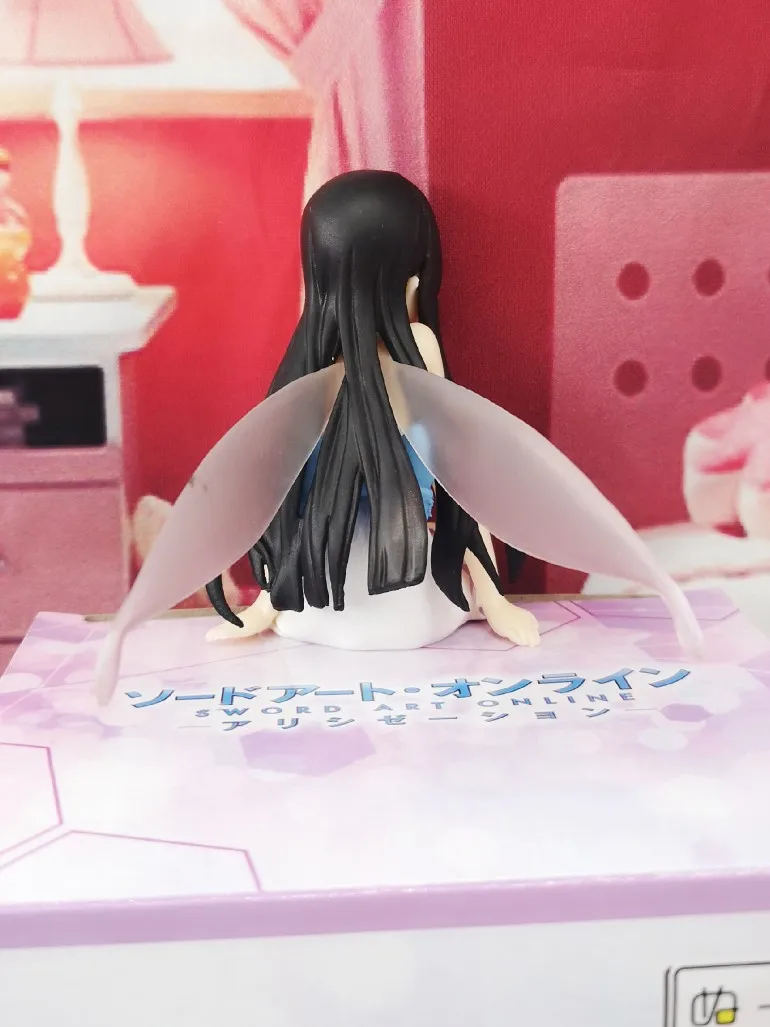 

Game Anime Peripheral Sword Art Online Asuna & Amp; Kazuto WOMEN'S Pressing Yui Garage Kit Model Decoration