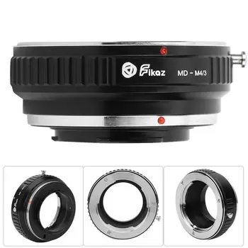 

Fikaz MD-M4/3 lens adapter Aluminium Alloy Lens Adapter Ring for Minolta MD Mount Lens to Fit for Olympus M4/3 Camera SLRs lens