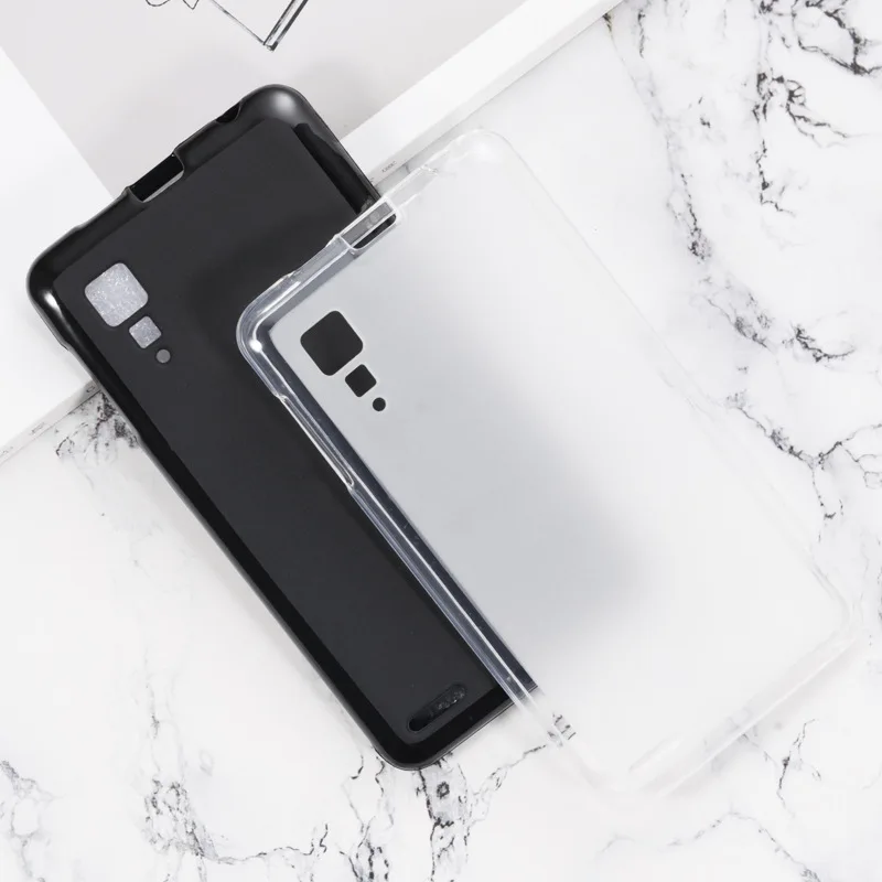 Для Lenovo P780 полная защита противоударный ТПУ силиконовый чехол-накладка для