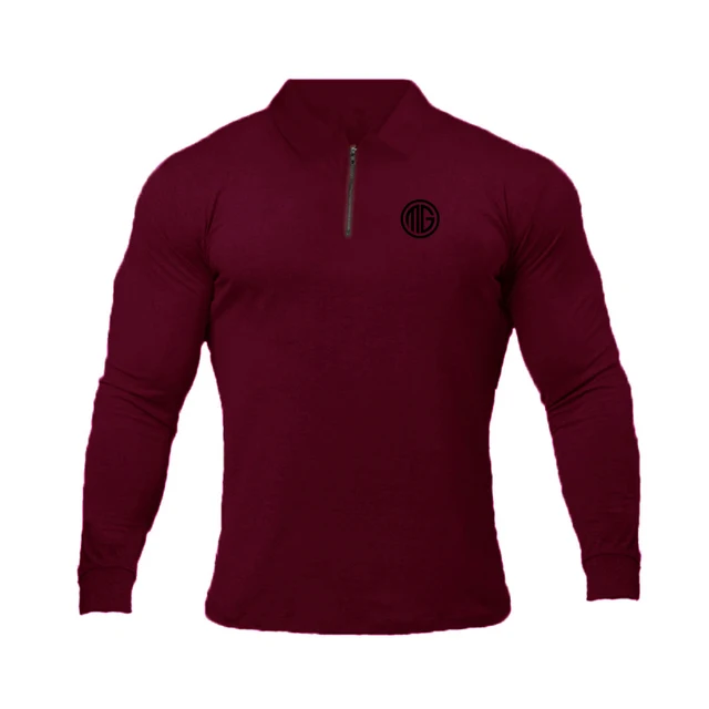 Running Polo Shirt Male Tights Sport 