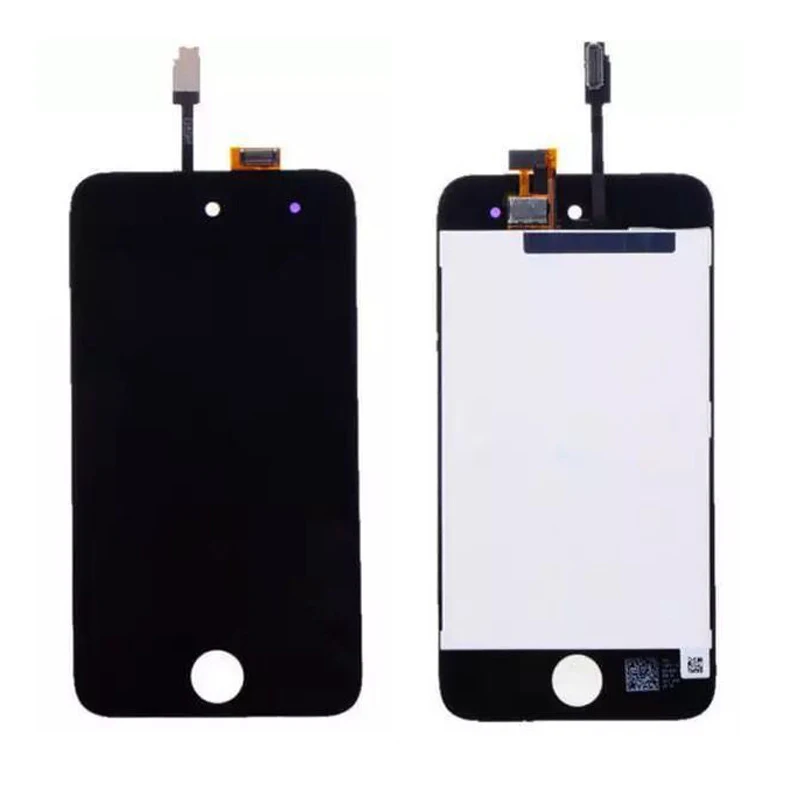 100% Warranty LCD Display Screen With Touch Screen Digitizer Sensor Assembly For ipod Touch 4 4th LCD By Free Shipping