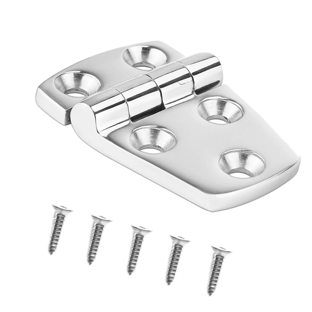 316 Stainless Steel Cabinet Door Hinge Hardware for Boat Marine RV Home