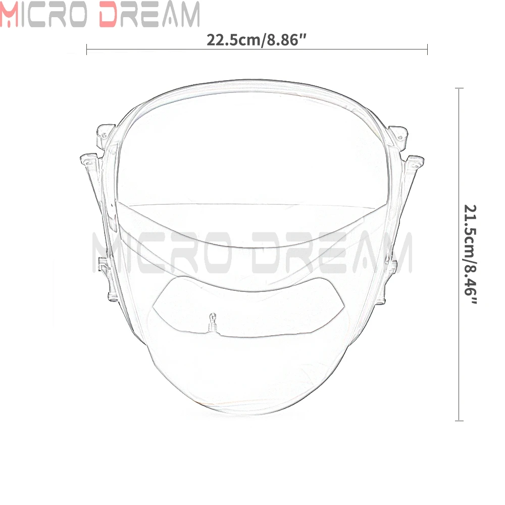 cor lente do farol frente velocímetro de vidro para zip ac lc sp scooter acessórios da motocicleta