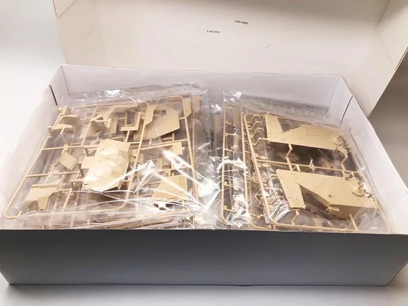 Модель военной сборки инженерное транспортное средство 1/35 Израиль D9R медведь