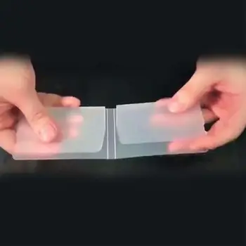 

PP Travel Safety Disposable Mask Mask Storage Clip Foldable Portable Storage Clip Transparent Storage Bag