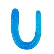  Double Dildo Jelly realistic U shape dildo Soft Vaginal Penis sex toys for Women Double Ended Dong Dildo Adult sex products 