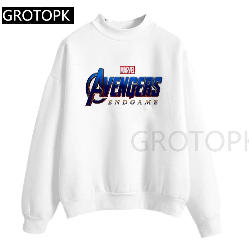 

2019 New Hooded Women Marvel Movie Avengers Endgame Vogue Print Sweatershirts Harajuku Style Hoodie Streewear Clothes