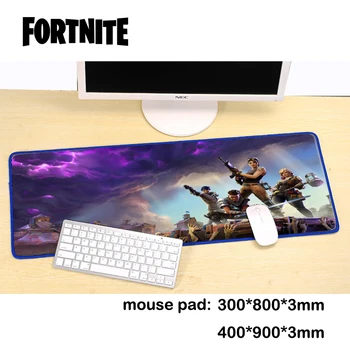 

Original fortnite game oversized creative office computer keyboard mouse pad thickened simple seam anti-skid student desk mat