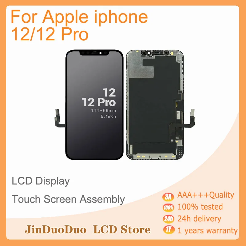 Amoled Per Iphone 12 Pro Max Display Lcd Touch Screen Digitizer Assembly Per Iphone 12 Mini Sostituzione Dello Schermo Lcd Con 3D Touch