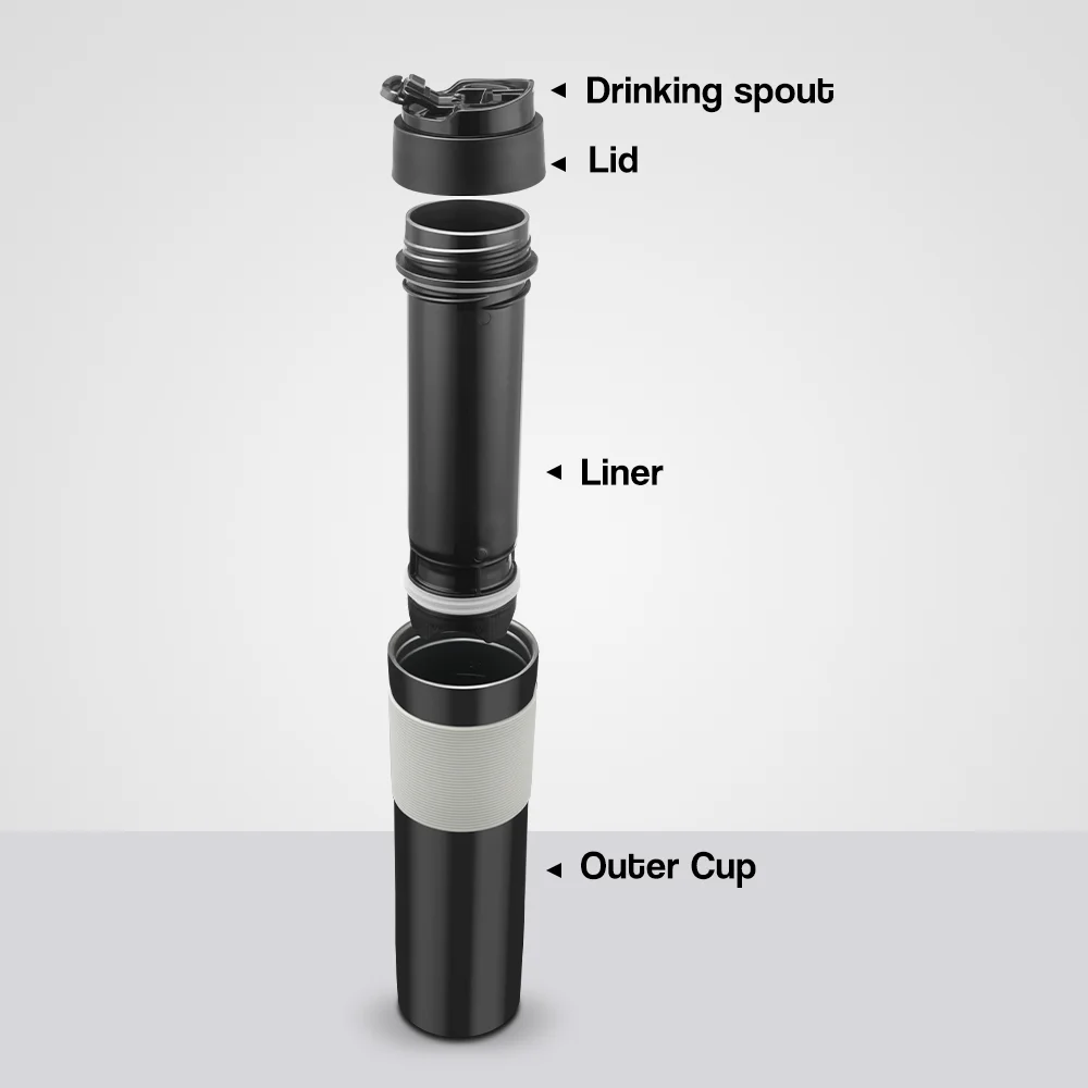 350ML French Press Portable Coffee Press Maker Tarvel With Coffee Plunger Filter Mug Pot Grinder coffee press,french press coffee press