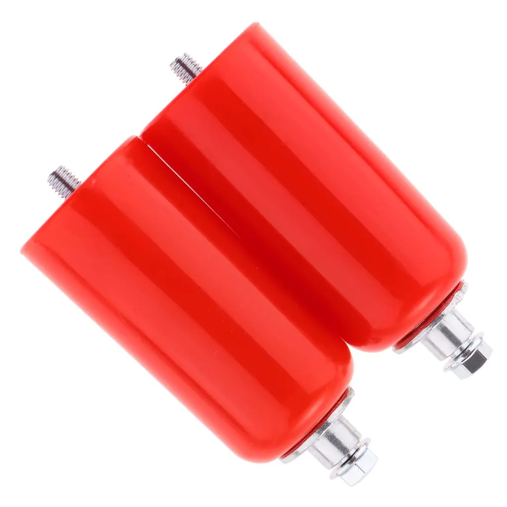 

1 Pair Universal Motorcycle Frame Exhaust Slider Drop Resistance Shock Absorber Pad