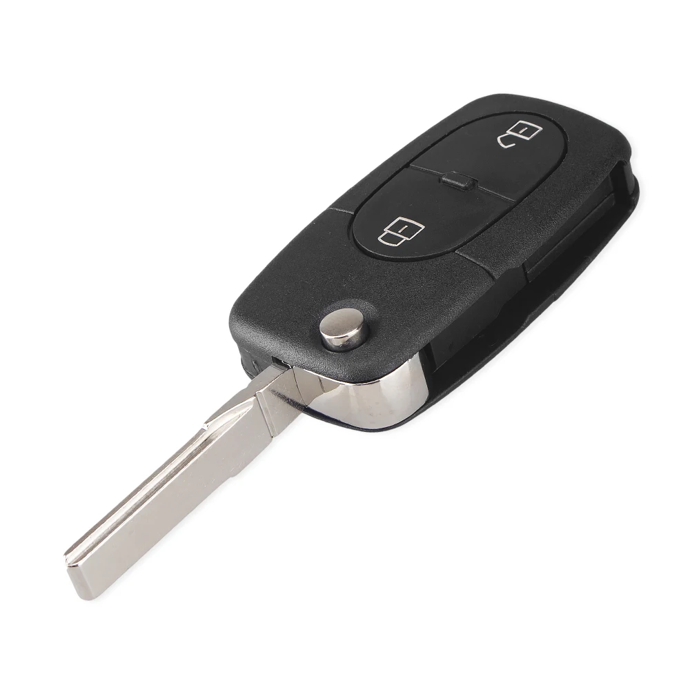 KEYYOU-sostituzione-per-Audi-key-3-Button-Remote-Flip-Car-Key-Case-Shell-Blade-per-Audi.jpg Chiave telecomando per Audi A3 A4 A6 A8 TT Quattro CR2032 Fob Blank - KEYYOU sostituzione per Audi key 3 Button Remote Flip Car Key Case Shell Blade per Audi