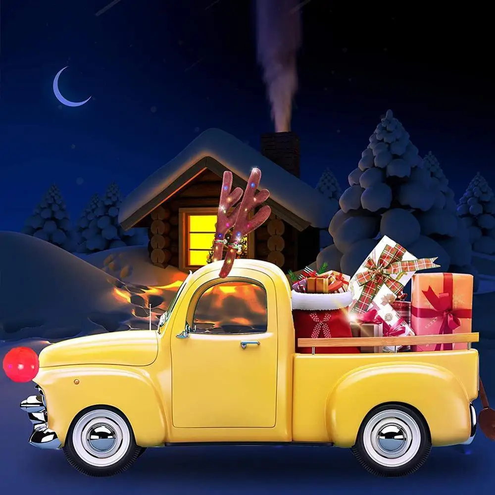 MHWGY Car Antlers%Ecma%Christmas Reindeer Antlers Red Nose Set for Car  Ornament Truck Accessory%Ecma%Vehicle Nose Horn Costume Set Christmas Rein  2vAVdX9SFK, 車、バイク、自転車