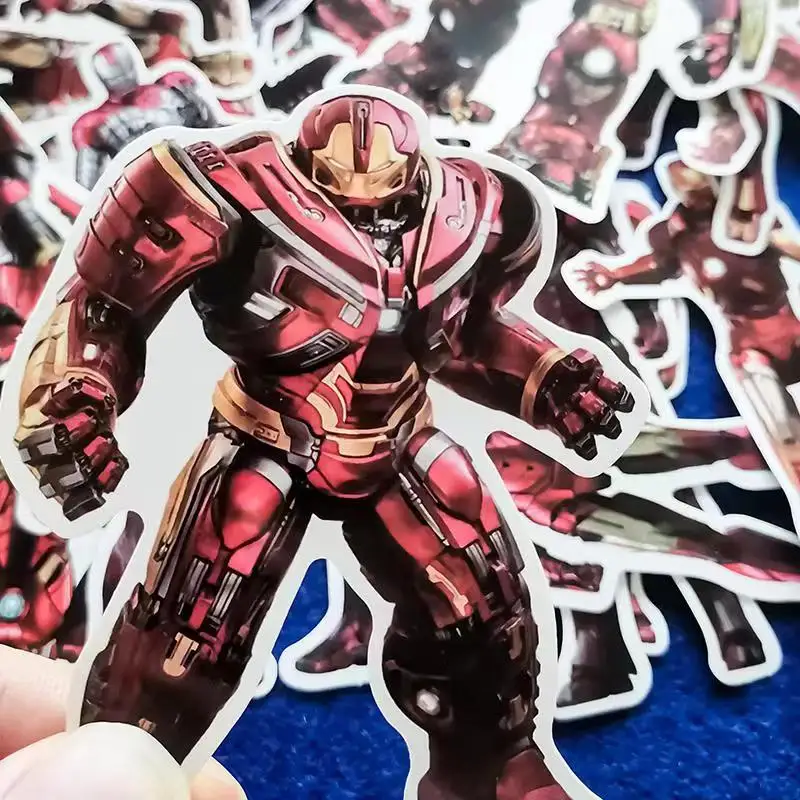 54 шт наклейки IRONMAN Hero Американский мультфильм для автомобиля ноутбук наклейка