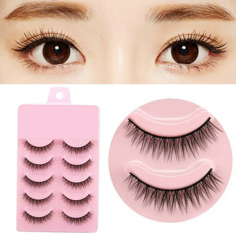 

Mink Eyelashes Natural False Eyelashes Fake Eye Lashes Long Makeup 3D Mink Lashes Extension Eyelash Makeup for Beauty