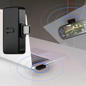

For Nint-endo Switch PS4 Wireless Bluetooth USB Type-C Audio Transmitter Adapter