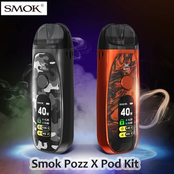 

SMOK Pozz X Kit With 1400mah Battery & 4.5MLCartridge Fit RPM Mesh RPM Triple Coil E Cigarette Pod System Kit VS SMOK RPM Nord 2