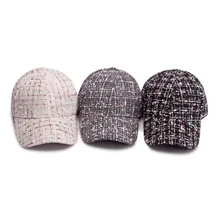 Мужская и Женская шерстяная шляпа для зимней клетчатой Ретро повседневной бейсболки s для активного спорта, ветрозащитные теплые утолщенные Бейсболки Шапки