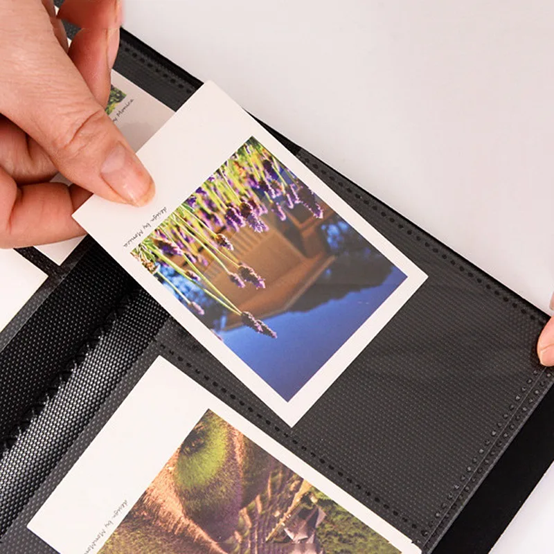 Фотоальбом с 64 карманами Полароид фотоальбом портативный мини мгновенный чехол для хранения пленки мини Альбом Подарки Fotografia