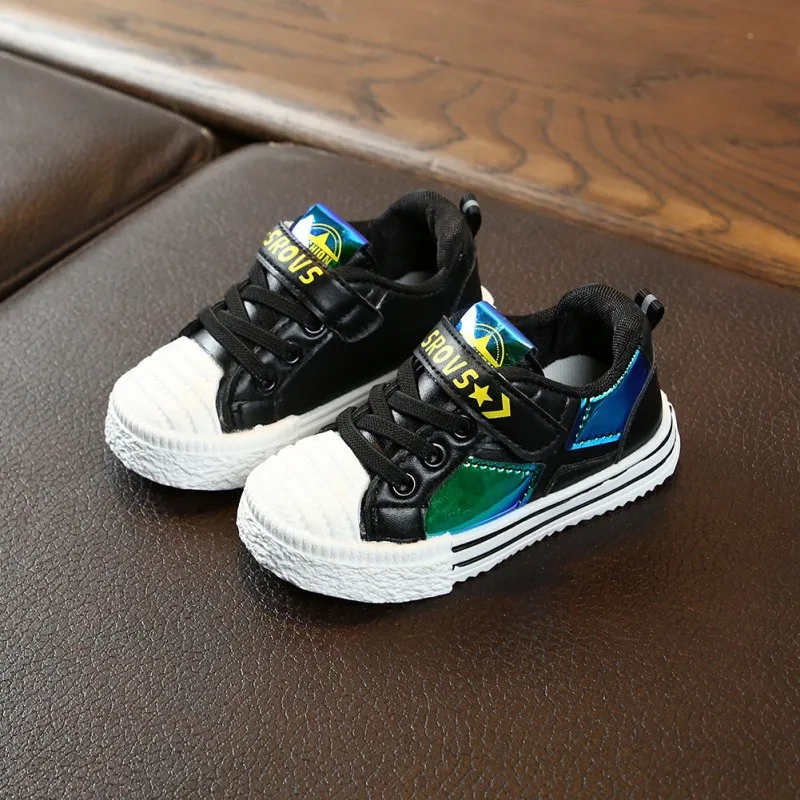 

2020 Kids Baby Sports Shoes Girls Boys Casual Anti-Slip Letters Print Shoes Sneakers Toddler Soft Soled Walking Shoes