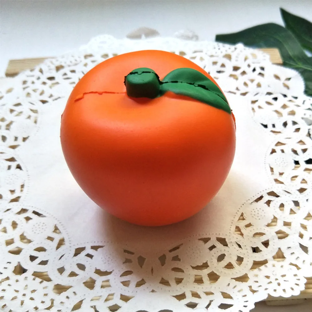 Red Apple Slow Rising Fun Toys squishy Stress Reliever Decor Toys Girly Heart Pinch Fun Squeeze Food Toys #A