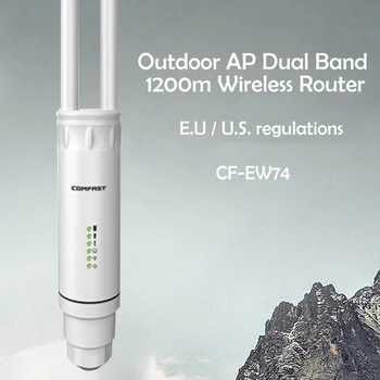 

Wavlink AC600 High Power Outdoor WIFI Router/Access Point/CPE/WISP Wireless wifi Extender Dual Dand 2.4/5Ghz 12dBi Antenna