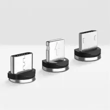 1PCS Micro USB สายชาร์จอะแดปเตอร์แม่เหล็กสำหรับ Android iPhone โทรศัพท์มือถือประเภท C ตัวแปลง(China)