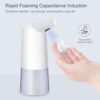 

2020 NEW 350/500ML Touchless Sensor Hand Washer Automatic IR induction Foam Soap Liquid Dispenser low consumpt Bathroom Kitchen
