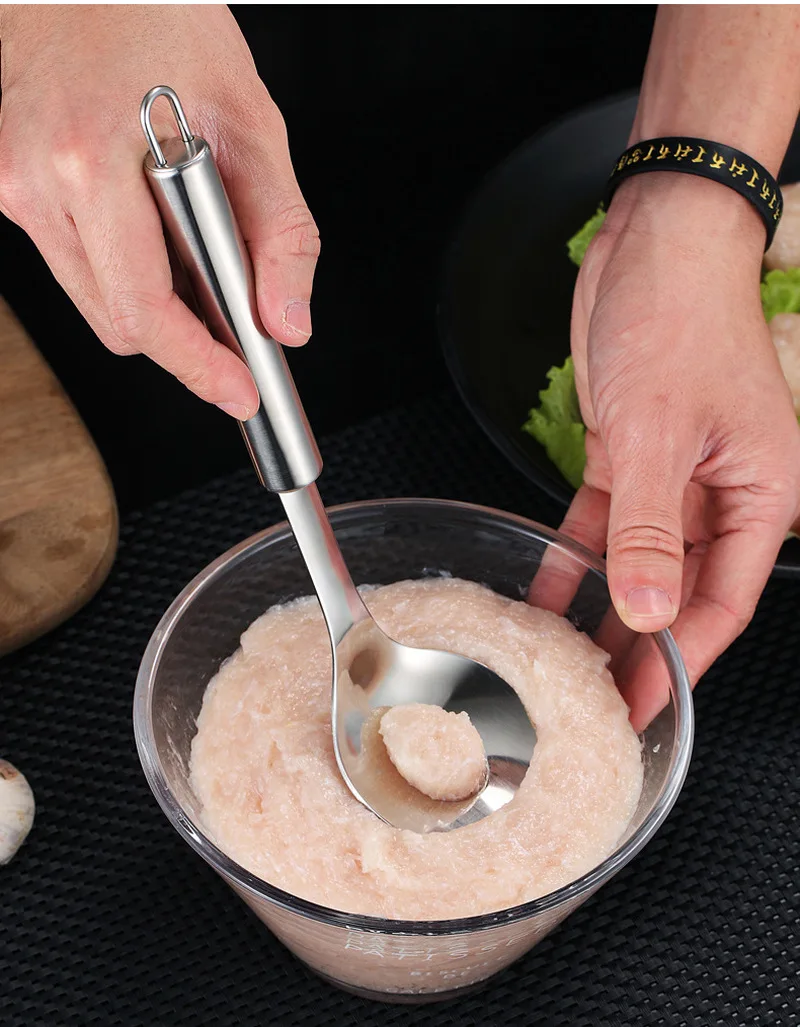Meatball Maker Spoon Stainless Steel Non-Stick Creative Meatball Maker Cooking Tools Kitchen Gadgets And Accessories