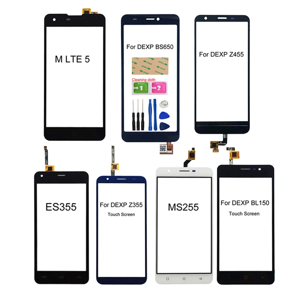 Сенсорный экран для DEXP M LTE 5 дигитайзер сенсорного экрана MS255 BS650 BL150 Z355 Z455 ES355