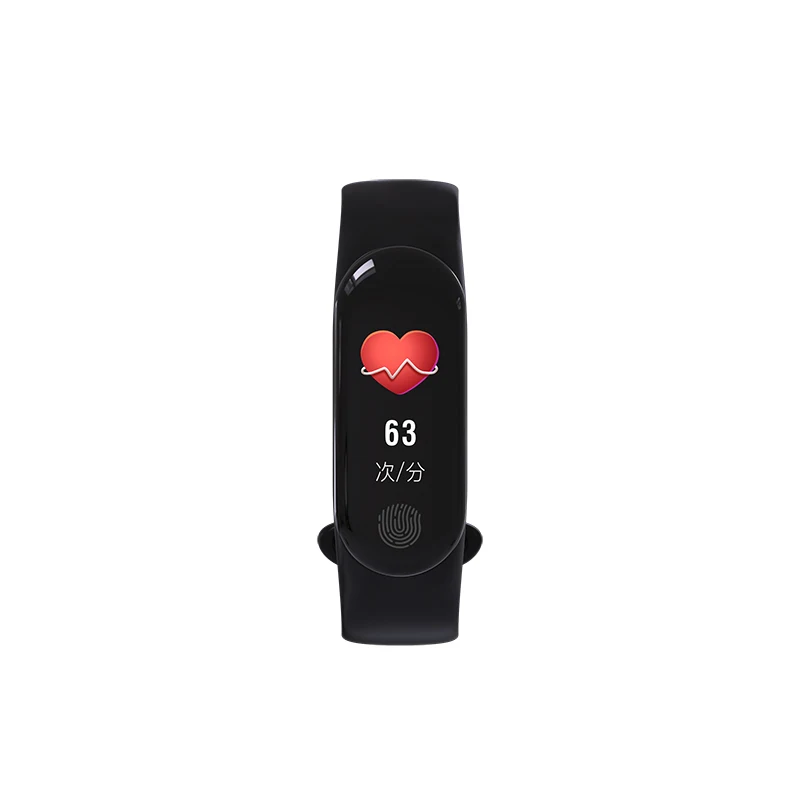 KYCXD smart bracelet wristband exercise meter heart rate and blood pressure monitoring swimming waterproof fitness bracelet