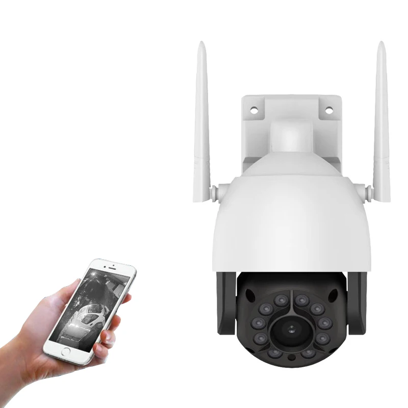 Купольная PTZ-камера с управлением поворотная 1080P 2 МП IP-камера автоматическим