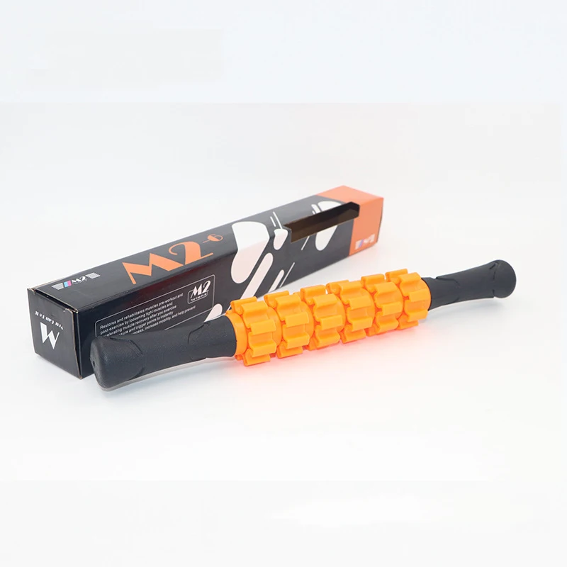 M2-6 Gear Muscle Message Stick Yoga Roller Body Massager for Relieving Relaxtion Gym Tool | Спорт и развлечения