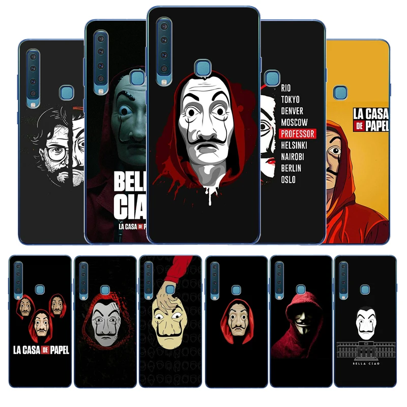 Силиконовый чехол LA CASA DE PAPEL для телефона Samsung A3 A5 A6 A7 A8 A9 2015 2016 2017 2018 Pro мягкая