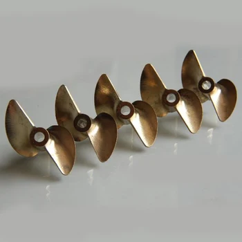 

Model Electric Catamaran Propeller Diameter 36mm 37mm 38mm 2-blade Brass Paddle CW CCW Miniature Props Aperture 4mm for RC Boat