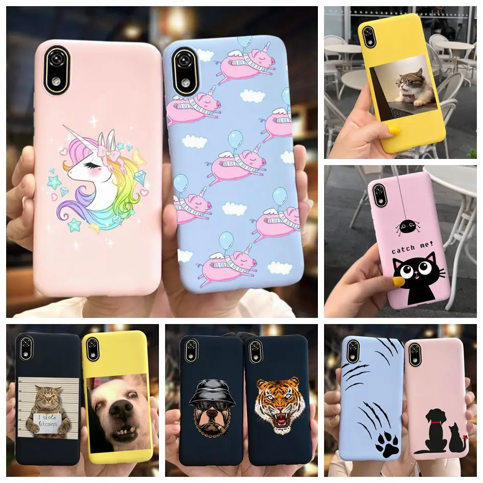 Cute Unicorn Silicone Shockproof Soft Phone Case