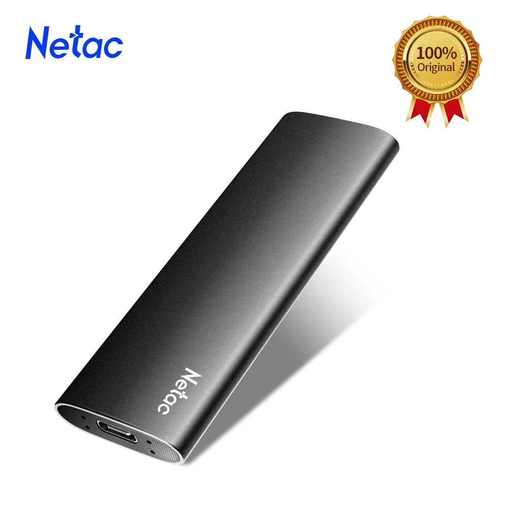 Netac ZSLIM Портативный внешний SSD 1 ТБ 2 500 Гб 250 ГБ Тип жесткого диска C USB 3